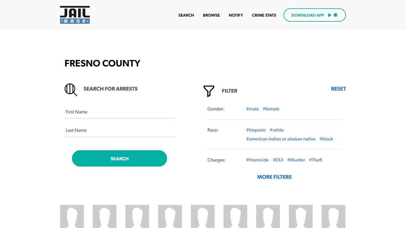 Fresno County Jail Inmate Search and Mugshots | JailBase